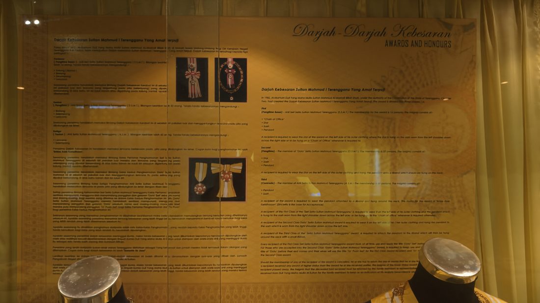 Darjah Kebesaran 展板